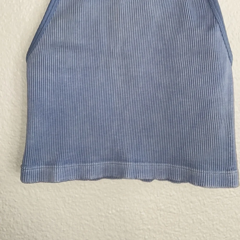 Blue crop top - Picture 4 of 6